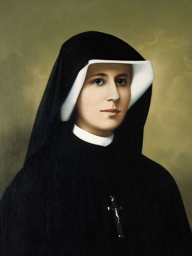 św. Faustyna Kowalska – portret Stanisława Sztamy